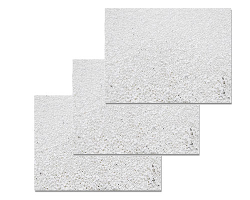 Alumina Particles in Ceramic Foam Filters
