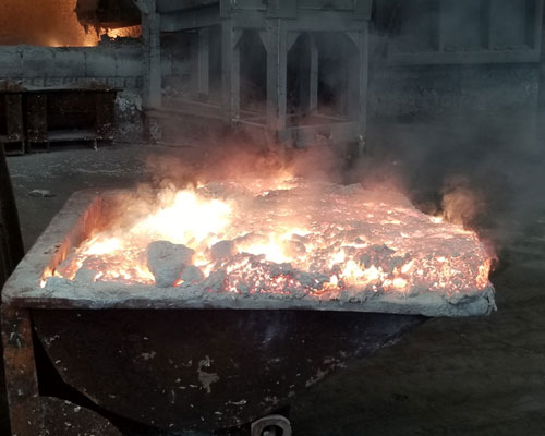 Molten Aluminum Burning Loss