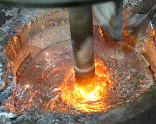 Degassing of Molten Aluminum
